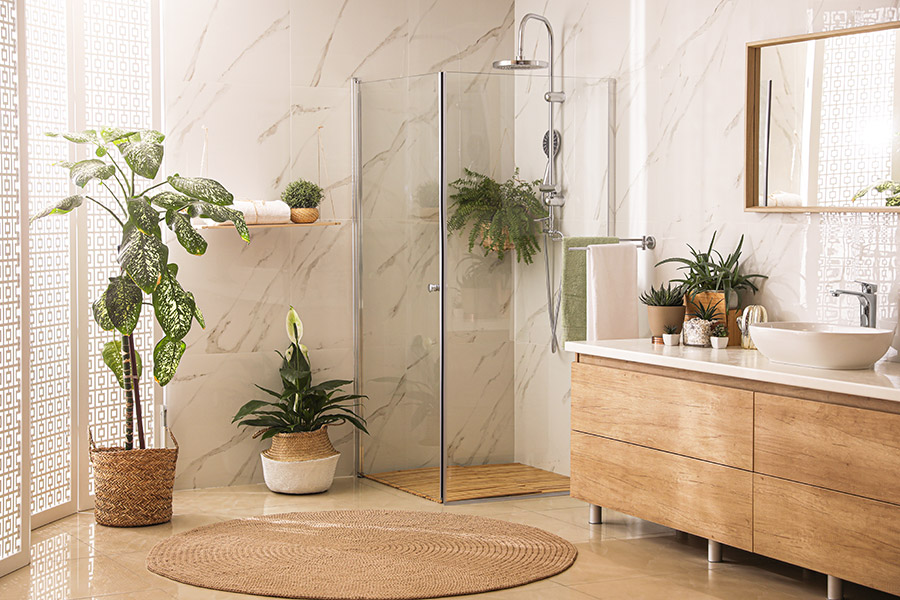 Bathroom renovation Le Gardeur