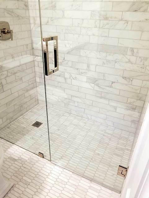 Italian shower installation Joliette