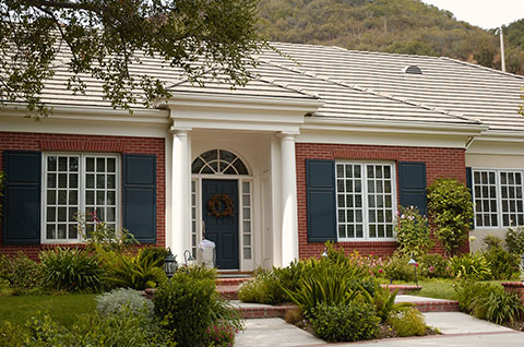 Exterior cladding and doors and windows